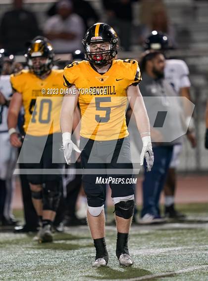 Thumbnail 1 in Aquinas @ Foothill (CIF SS Division 5 Round 1) photogallery.