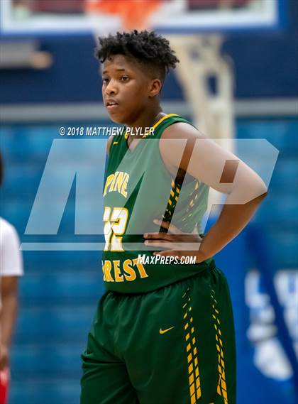 Thumbnail 2 in Pine Forest vs. Seventy-First (Cumberland County Schools Basketball Holiday Classic) photogallery.