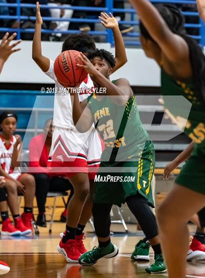 Thumbnail 2 in Pine Forest vs. Seventy-First (Cumberland County Schools Basketball Holiday Classic) photogallery.