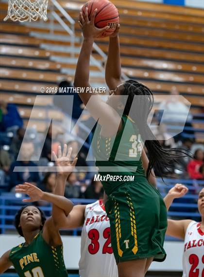 Thumbnail 2 in Pine Forest vs. Seventy-First (Cumberland County Schools Basketball Holiday Classic) photogallery.
