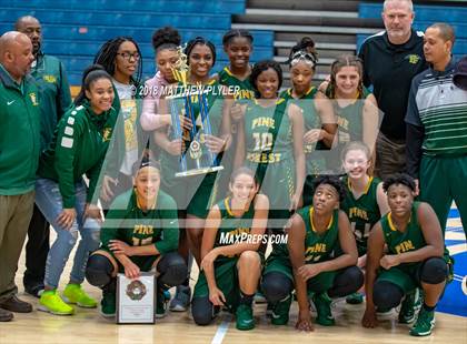 Thumbnail 3 in Pine Forest vs. Seventy-First (Cumberland County Schools Basketball Holiday Classic) photogallery.