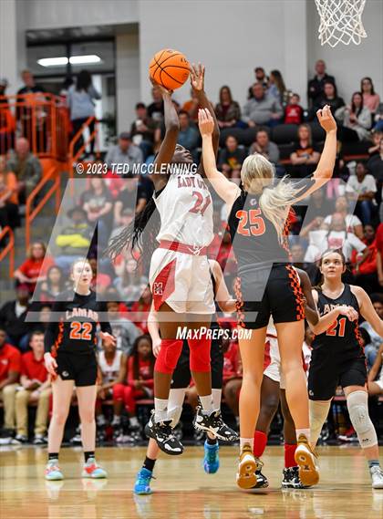 Thumbnail 2 in McGehee vs Lamar (AAA 3A State Playoff second round) photogallery.