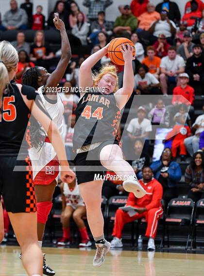 Thumbnail 1 in McGehee vs Lamar (AAA 3A State Playoff second round) photogallery.