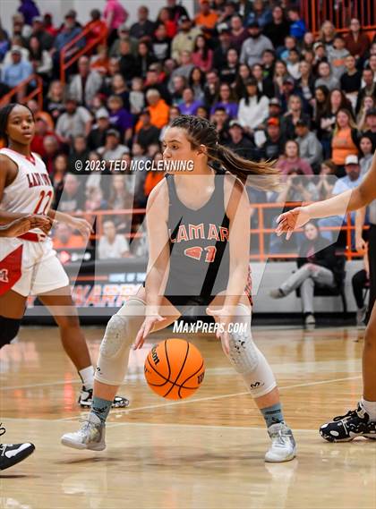 Thumbnail 2 in McGehee vs Lamar (AAA 3A State Playoff second round) photogallery.