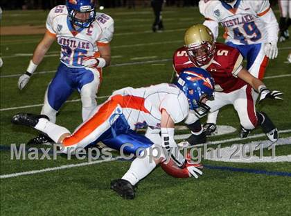 Thumbnail 1 in Westlake vs. Oaks Christian (CIF SS Northern Division Final) photogallery.