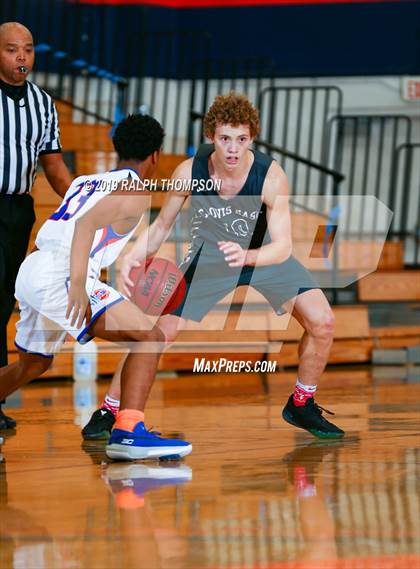 Thumbnail 3 in St. Joseph Notre Dame vs. Clovis East (Opening Tip-Off Marathon) photogallery.