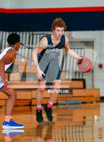 Thumbnail 1 in St. Joseph Notre Dame vs. Clovis East (Opening Tip-Off Marathon) photogallery.