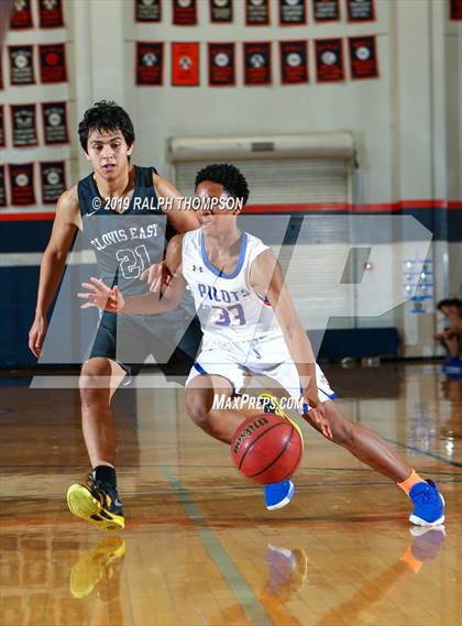 Thumbnail 1 in St. Joseph Notre Dame vs. Clovis East (Opening Tip-Off Marathon) photogallery.