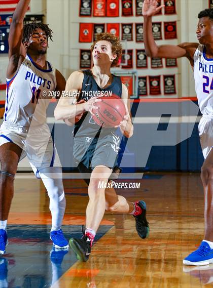 Thumbnail 2 in St. Joseph Notre Dame vs. Clovis East (Opening Tip-Off Marathon) photogallery.