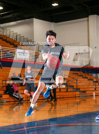 Thumbnail 2 in St. Joseph Notre Dame vs. Clovis East (Opening Tip-Off Marathon) photogallery.