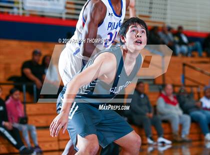 Thumbnail 1 in St. Joseph Notre Dame vs. Clovis East (Opening Tip-Off Marathon) photogallery.
