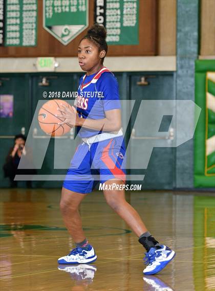Thumbnail 1 in Christian Brothers vs. Lincoln (St. Mary's Stockton MLK Showcase) photogallery.