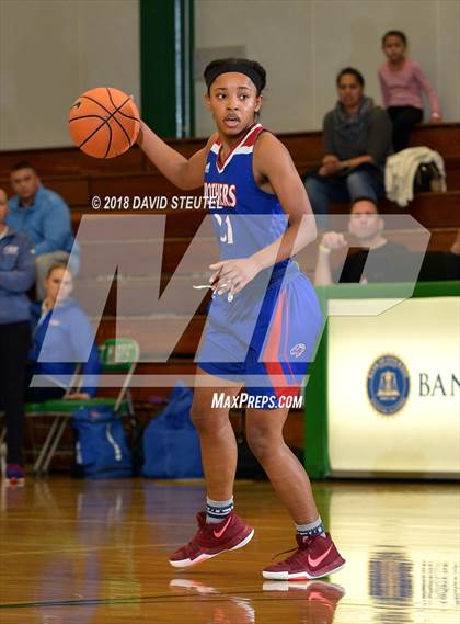 Thumbnail 3 in Christian Brothers vs. Lincoln (St. Mary's Stockton MLK Showcase) photogallery.