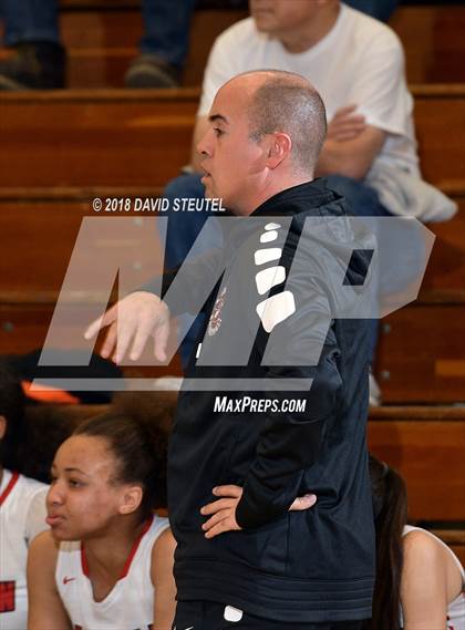 Thumbnail 2 in Christian Brothers vs. Lincoln (St. Mary's Stockton MLK Showcase) photogallery.