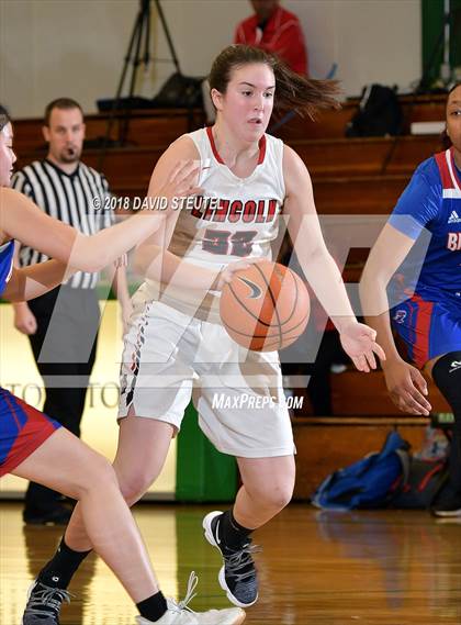 Thumbnail 3 in Christian Brothers vs. Lincoln (St. Mary's Stockton MLK Showcase) photogallery.