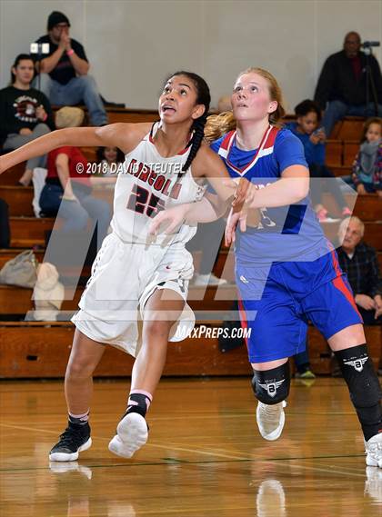 Thumbnail 1 in Christian Brothers vs. Lincoln (St. Mary's Stockton MLK Showcase) photogallery.