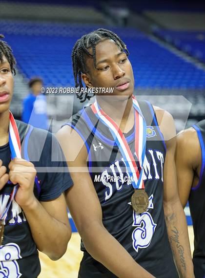 Thumbnail 1 in Ellison vs. Mansfield Summit (UIL 5A Basketball State Semifinal Medal Ceremony) photogallery.
