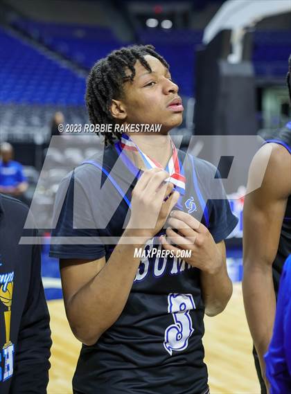 Thumbnail 3 in Ellison vs. Mansfield Summit (UIL 5A Basketball State Semifinal Medal Ceremony) photogallery.