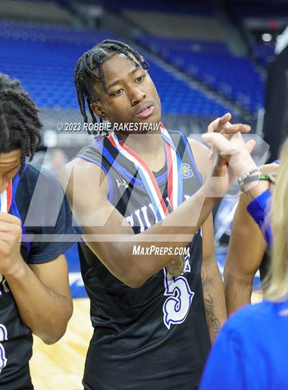 Thumbnail 1 in Ellison vs. Mansfield Summit (UIL 5A Basketball State Semifinal Medal Ceremony) photogallery.