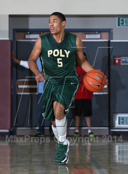 Thumbnail 3 in Long Beach Poly vs. Westchester (MaxPreps Holiday Classic) photogallery.