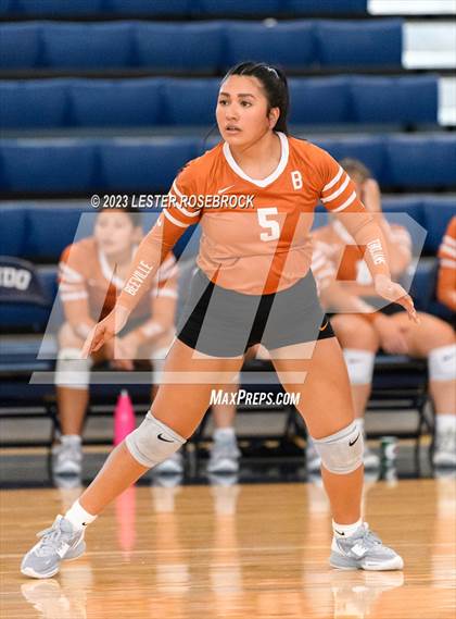 Thumbnail 1 in Navarro vs Beeville (Hondo Volleyball Tournament) photogallery.