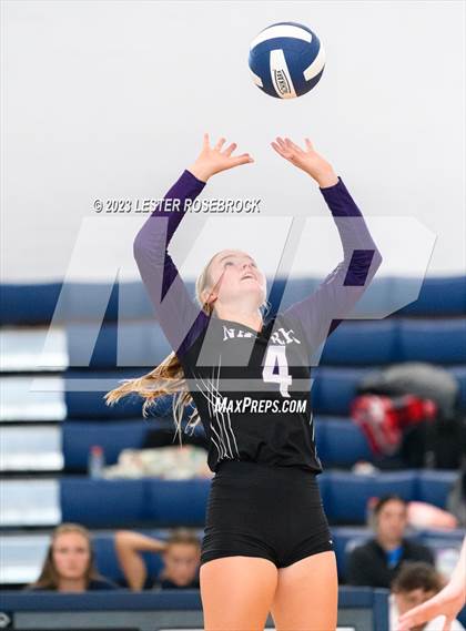 Thumbnail 2 in Navarro vs Beeville (Hondo Volleyball Tournament) photogallery.