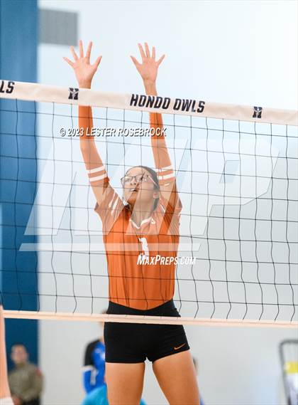 Thumbnail 1 in Navarro vs Beeville (Hondo Volleyball Tournament) photogallery.