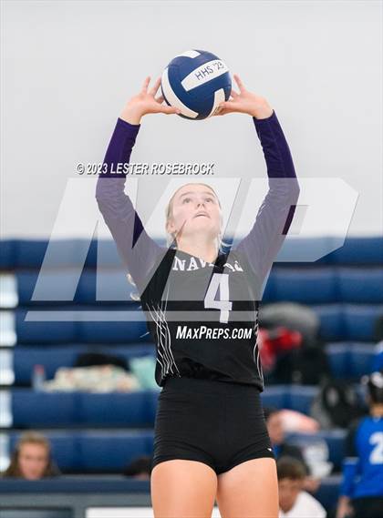 Thumbnail 2 in Navarro vs Beeville (Hondo Volleyball Tournament) photogallery.