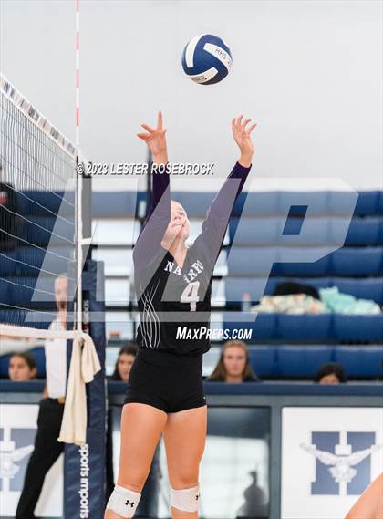 Thumbnail 3 in Navarro vs Beeville (Hondo Volleyball Tournament) photogallery.