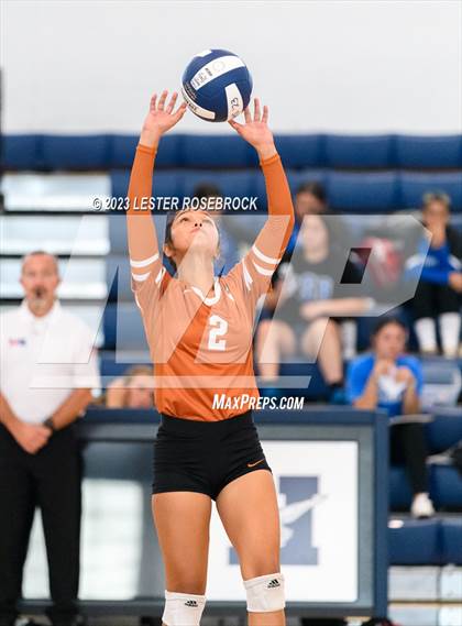 Thumbnail 1 in Navarro vs Beeville (Hondo Volleyball Tournament) photogallery.