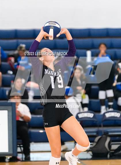 Thumbnail 2 in Navarro vs Beeville (Hondo Volleyball Tournament) photogallery.