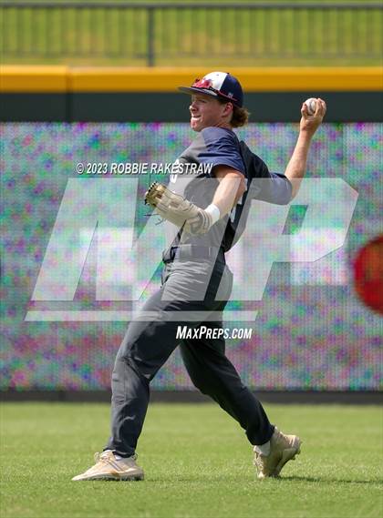 Thumbnail 3 in Cypress Woods vs. Flower Mound (UIL 6A Baseball State Semifinal) photogallery.
