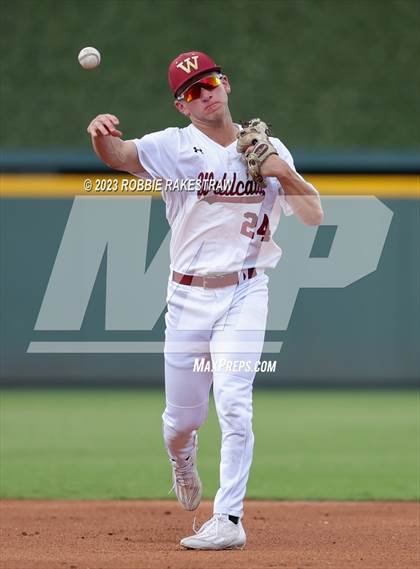 Thumbnail 2 in Cypress Woods vs. Flower Mound (UIL 6A Baseball State Semifinal) photogallery.