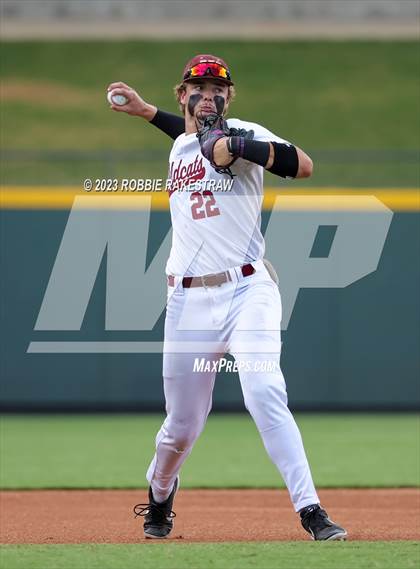 Thumbnail 1 in Cypress Woods vs. Flower Mound (UIL 6A Baseball State Semifinal) photogallery.