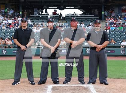 Thumbnail 2 in Cypress Woods vs. Flower Mound (UIL 6A Baseball State Semifinal) photogallery.