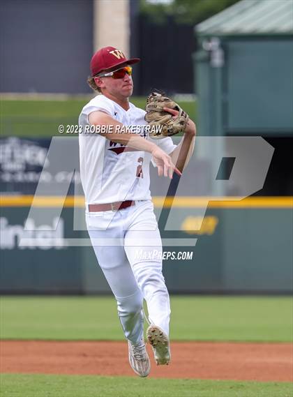 Thumbnail 2 in Cypress Woods vs. Flower Mound (UIL 6A Baseball State Semifinal) photogallery.
