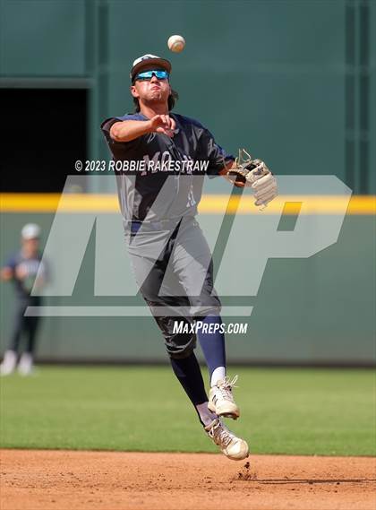 Thumbnail 1 in Cypress Woods vs. Flower Mound (UIL 6A Baseball State Semifinal) photogallery.