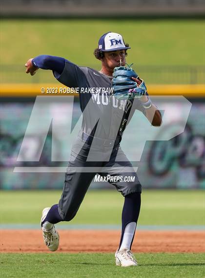 Thumbnail 3 in Cypress Woods vs. Flower Mound (UIL 6A Baseball State Semifinal) photogallery.