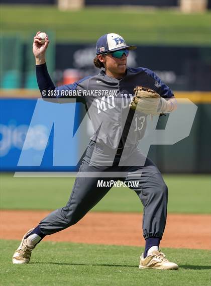 Thumbnail 1 in Cypress Woods vs. Flower Mound (UIL 6A Baseball State Semifinal) photogallery.