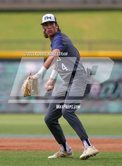 Thumbnail 2 in Cypress Woods vs. Flower Mound (UIL 6A Baseball State Semifinal) photogallery.