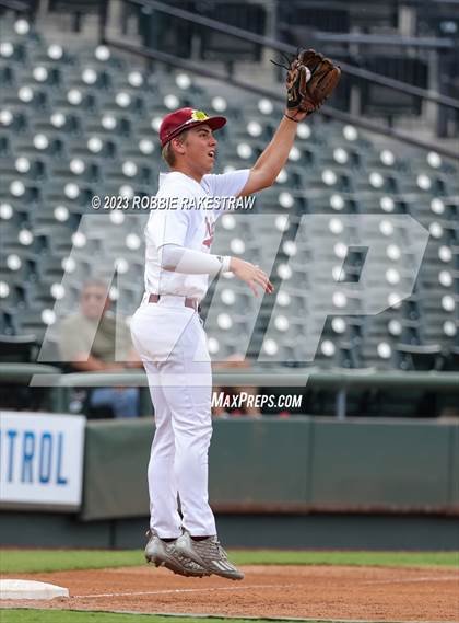Thumbnail 3 in Cypress Woods vs. Flower Mound (UIL 6A Baseball State Semifinal) photogallery.