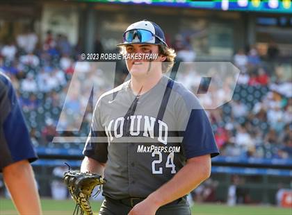 Thumbnail 3 in Cypress Woods vs. Flower Mound (UIL 6A Baseball State Semifinal) photogallery.