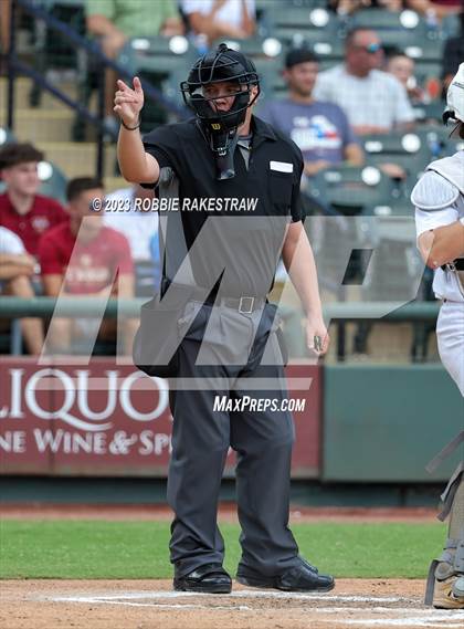 Thumbnail 2 in Cypress Woods vs. Flower Mound (UIL 6A Baseball State Semifinal) photogallery.