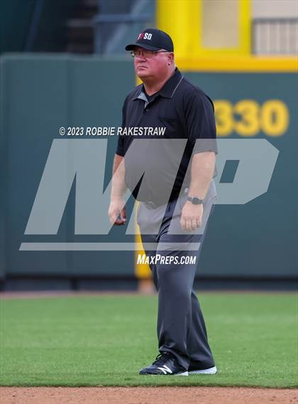 Thumbnail 3 in Cypress Woods vs. Flower Mound (UIL 6A Baseball State Semifinal) photogallery.