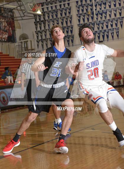 Thumbnail 3 in Immanuel vs. St. Joseph Notre Dame (FR Barry Christmas Classic) photogallery.