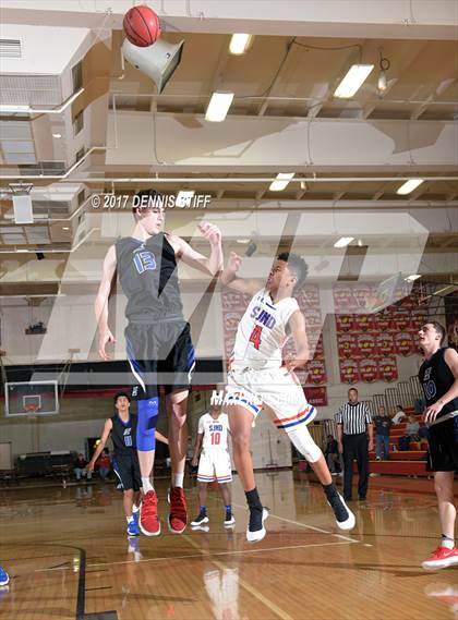 Thumbnail 1 in Immanuel vs. St. Joseph Notre Dame (FR Barry Christmas Classic) photogallery.