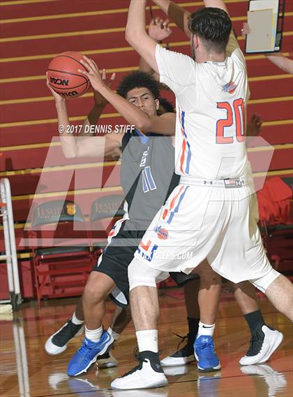 Thumbnail 1 in Immanuel vs. St. Joseph Notre Dame (FR Barry Christmas Classic) photogallery.