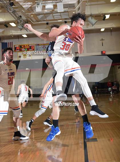 Thumbnail 3 in Immanuel vs. St. Joseph Notre Dame (FR Barry Christmas Classic) photogallery.