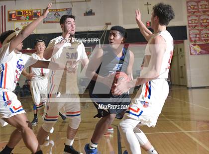 Thumbnail 3 in Immanuel vs. St. Joseph Notre Dame (FR Barry Christmas Classic) photogallery.