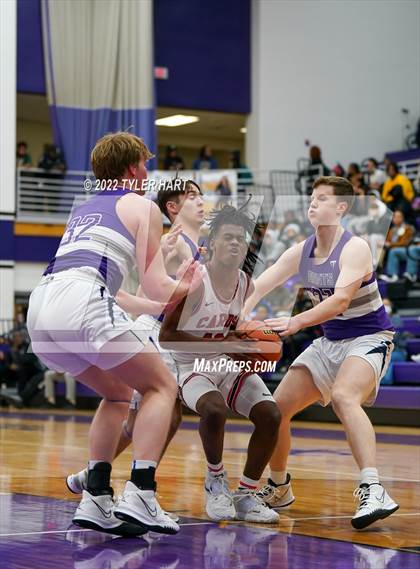 Thumbnail 2 in Perry Meridian vs. Southport (IHSAA 4A Sectional Semi-Final) photogallery.